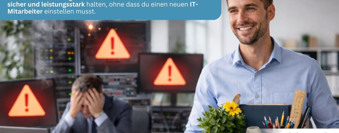 Wenn der einzige IT-Verantwortliche kündigt – Wie Managed Services von riomar Unternehmen in der Region Wiesbaden absichern