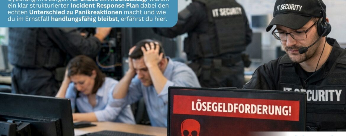 Was tun wenn’s brennt? Deswegen brauchst du einen professionellen Incident Response Plan für dein Unternehmen in der Region Wiesbaden