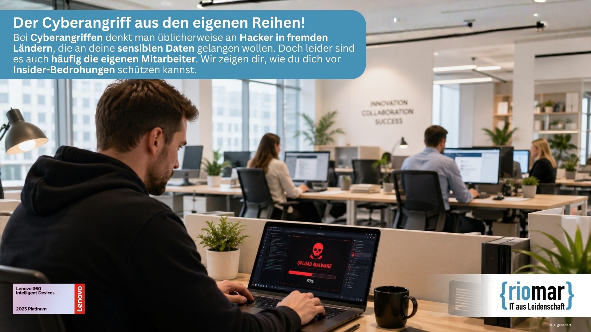 Insider-Bedrohungen aus den eigenen Reihen und wie du sie erkennen kannst.