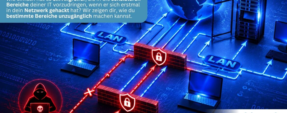 Netzwerksegmentierung – Wie tief kann ein Angreifer in dein Netzwerk vordringen?