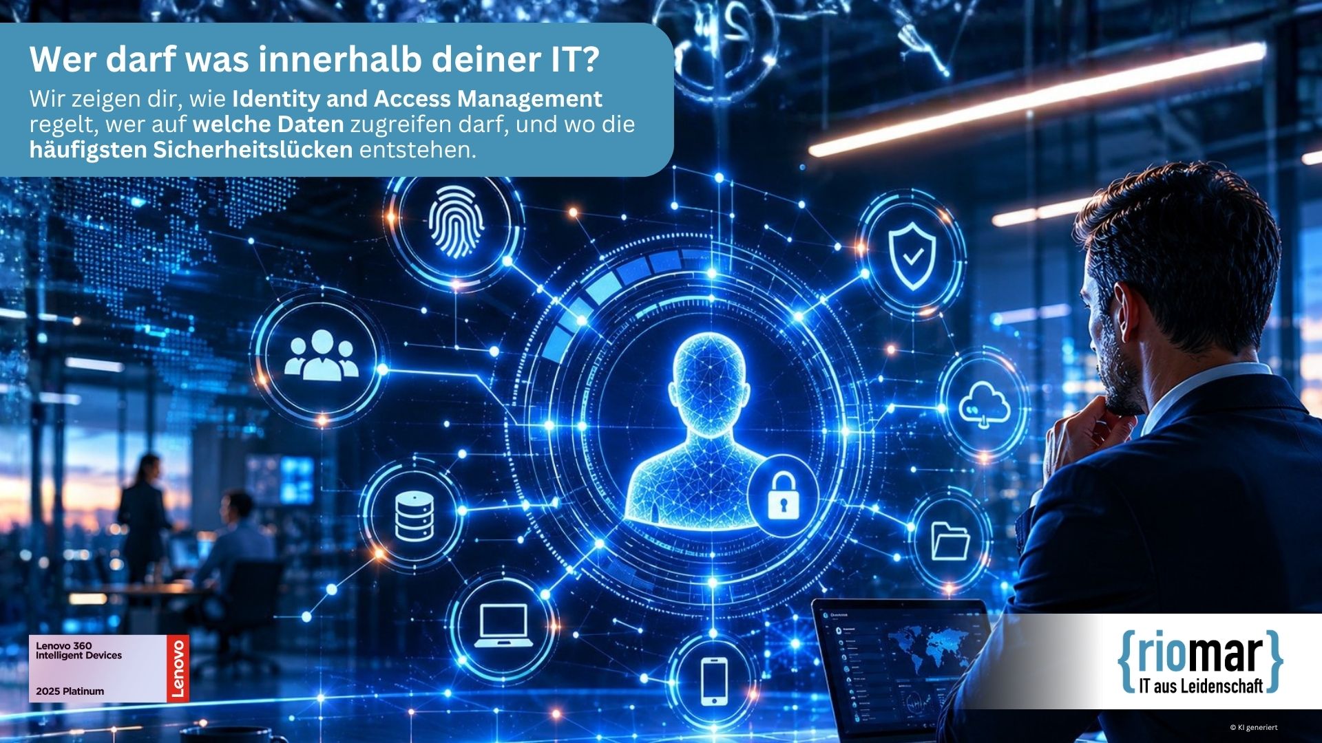 Wer darf was innerhalb deiner IT? Wir zeigen dir, wie Identity and Access Management regelt, wer auf welche Daten zugreifen darf, und wo die häufigsten Sicherheitslücken entstehen.