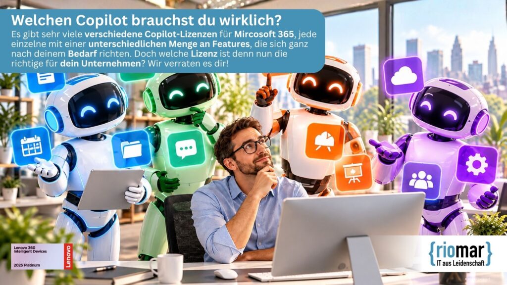 Welche Copilot-Lizenzen brauchst du wirklich? Der Wegweiser für Geschäftsführer im Rhein-Main-Gebiet